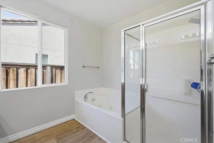 MASTER BATH HAS JACUZZI TUB & SHOWER