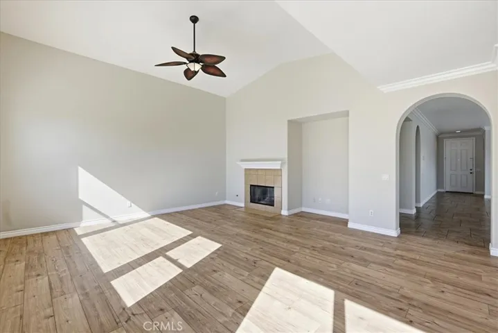 FAMILY ROOM VIEWED FROM KITCHEN