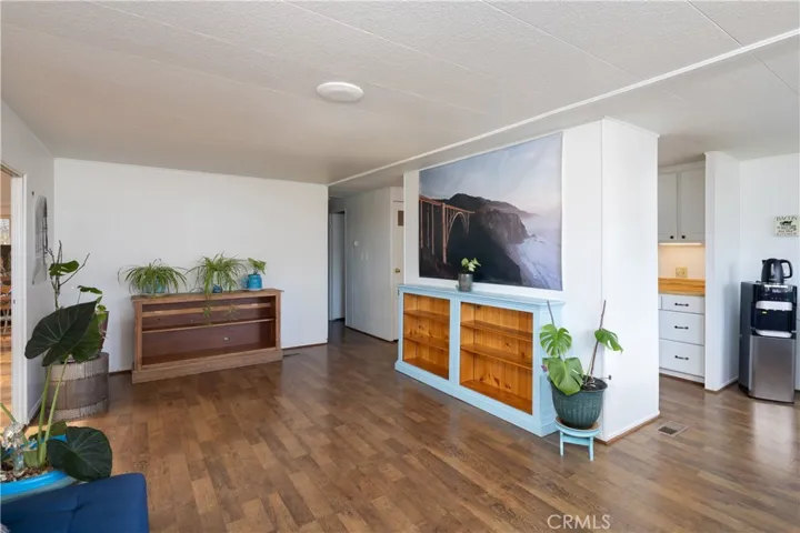 Rancho San Luis Mobile home with an open floor plan. Yoga, dance, parties or art projects can be completed here.