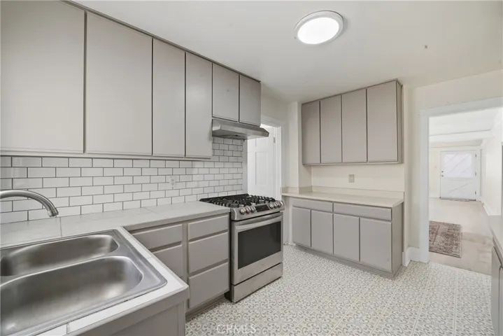 Kitchen in front home #734.