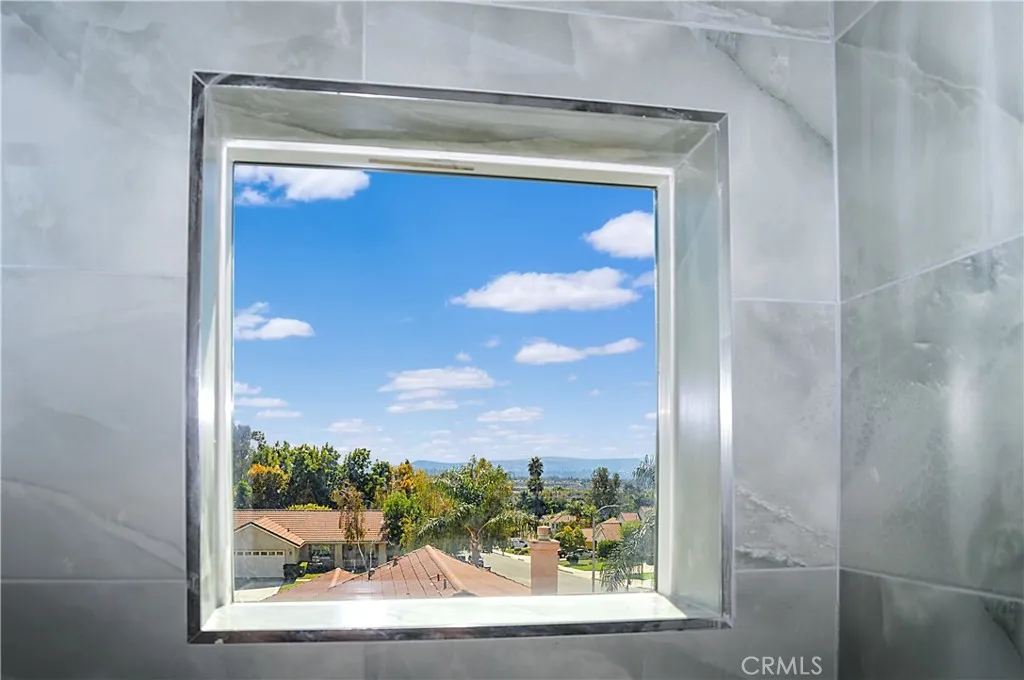 View from the shower!