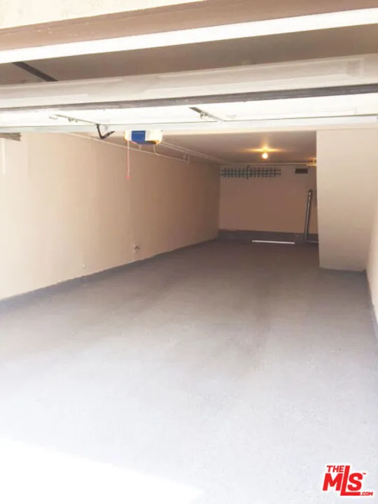 large spacious private garage