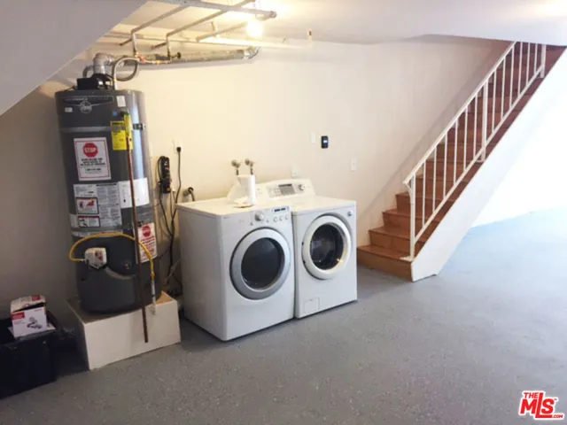 Private washer and dryer in th