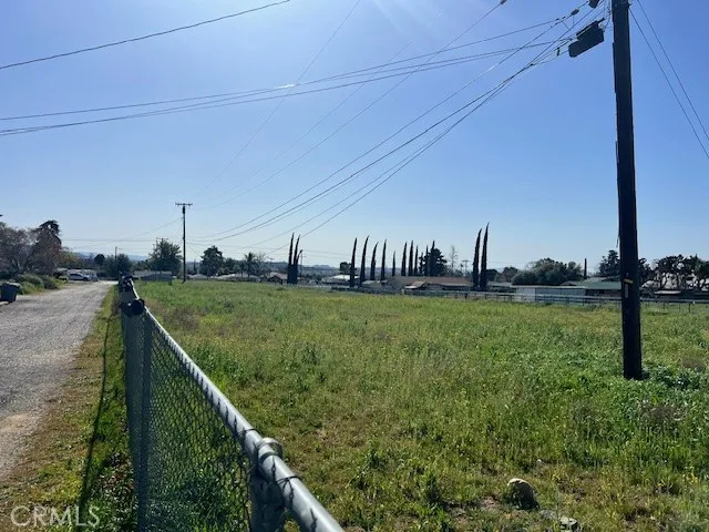 Fence line, North to South