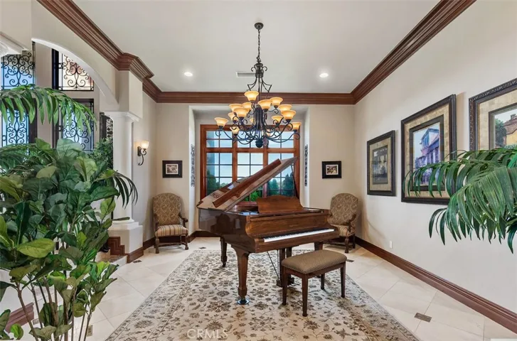 Piano room