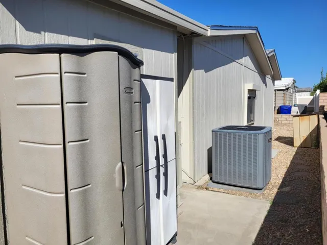 Back of the property