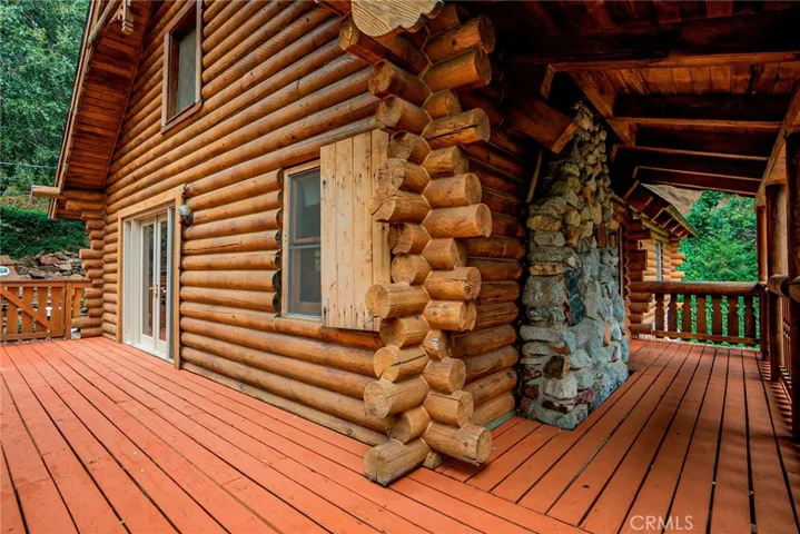 The deck was recently redone.