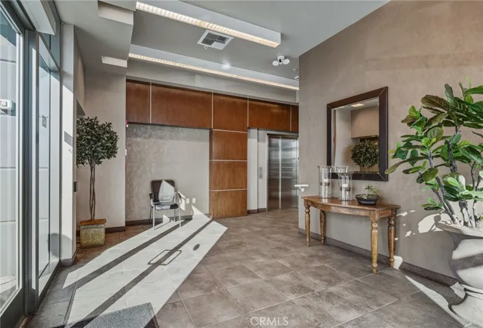 Lobby for upstairs suites