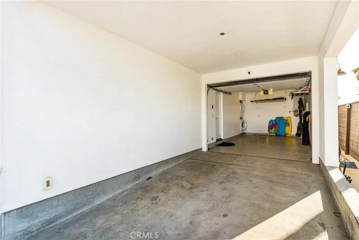 Single car garage + carport