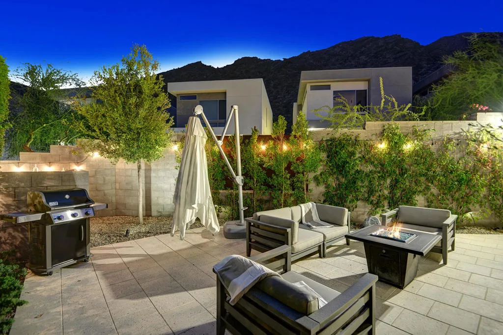 BACK PATIO TO MOUNTAINS NIGHT MLS