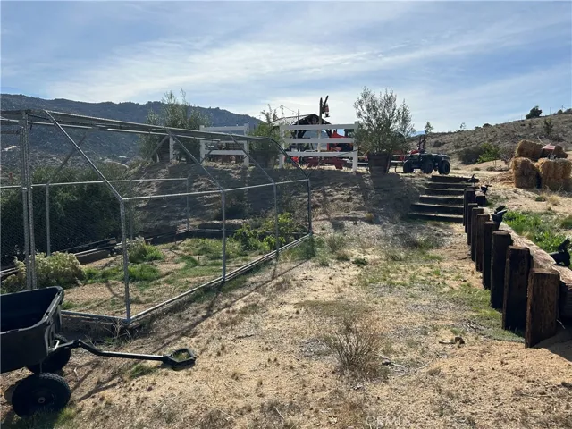 SW View of Green House