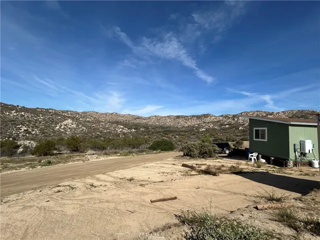NE View 12'x24' Finished Agriculture Building from Property Ridgeline