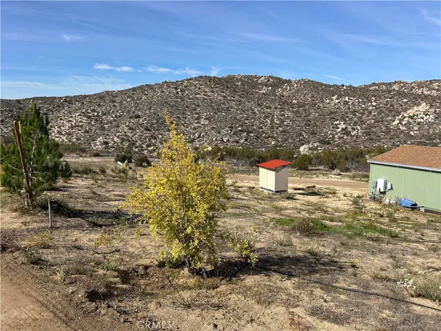 NW View of 12'x24' Finished Agriculture Building from Property Ridgeline