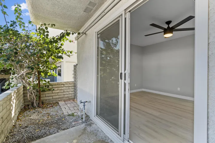 Patio Off of one bedroom