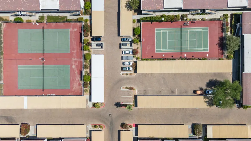 Palm Canyon 1950 Tennis Courts