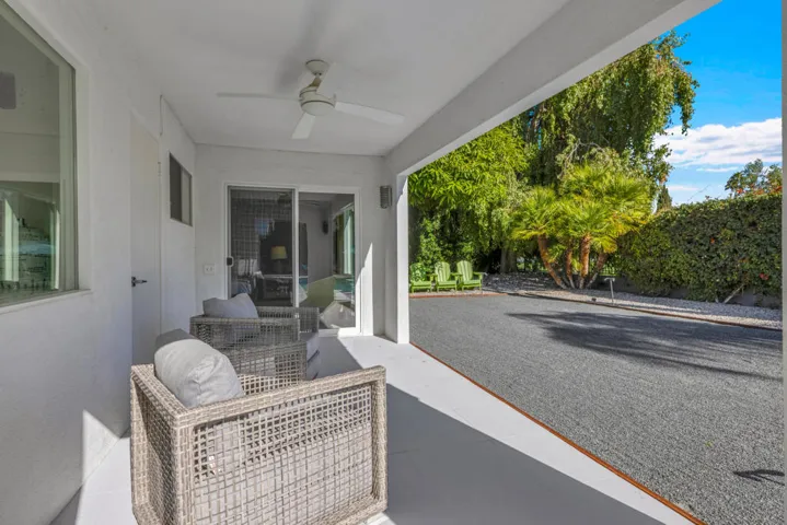 Covered Primary bedroom patio