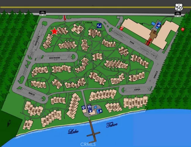 Map of Lakeland Village