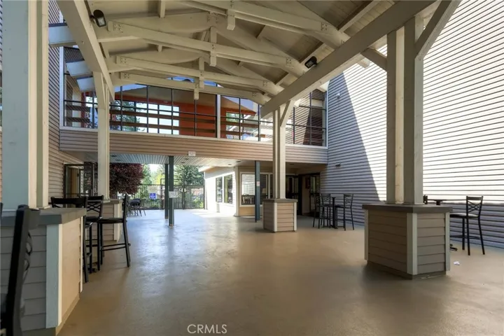 walkway to the community room
