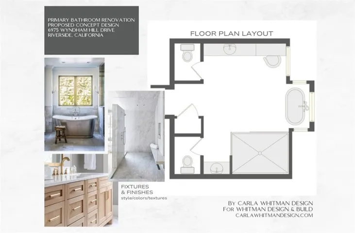 Designer renovation concept for inspiration-Primary Bath