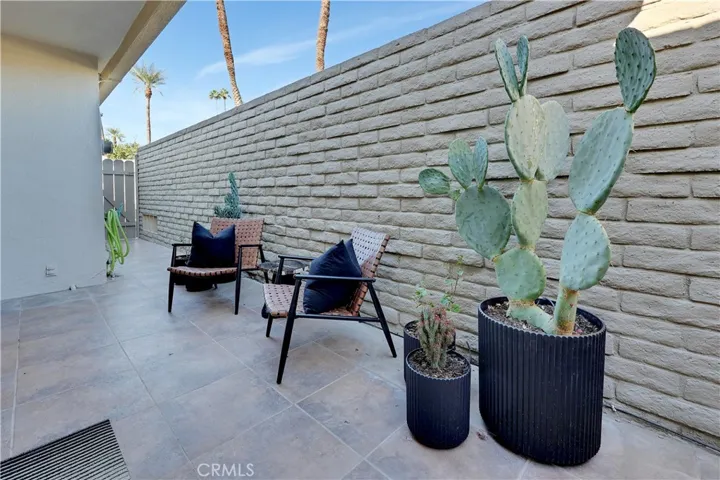 Patio Area off Bathrooms