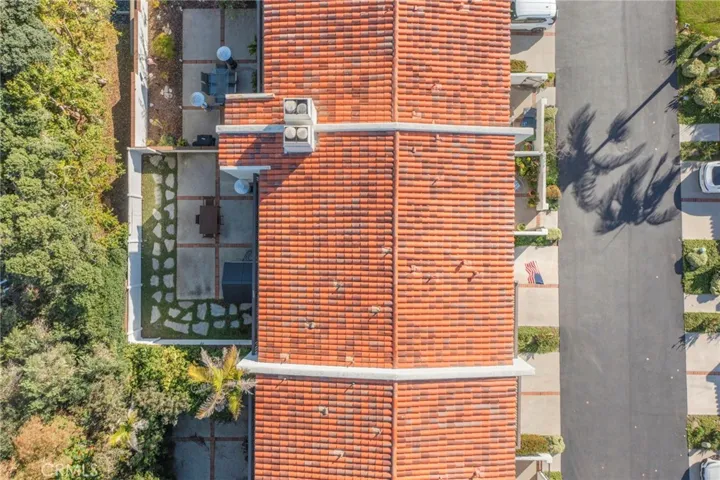 Aerial View of This Home. Owner added Security Fencing and Landscaping For Private Backyard entertaining.