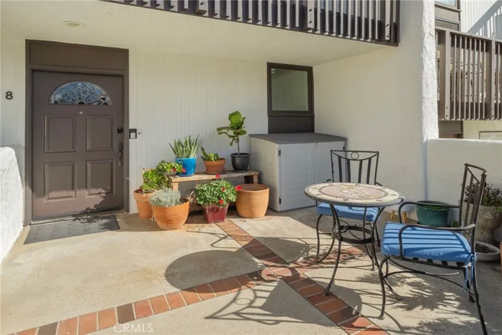 View of the Front Patio and another place to enjoy a cup of morning coffee or a sunset.