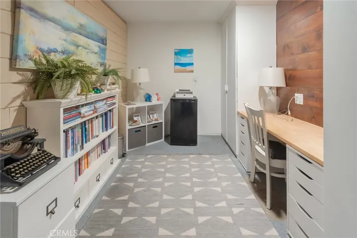Private Office on First Floor with lovely Built in Storage