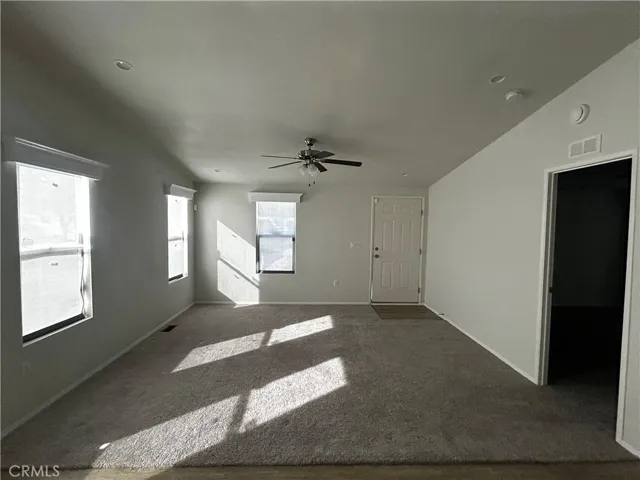 Living room/dining room facing front door