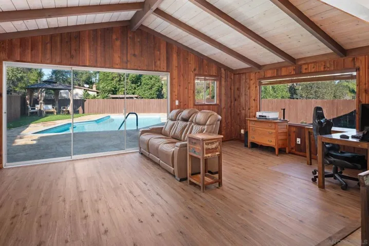 current open family room