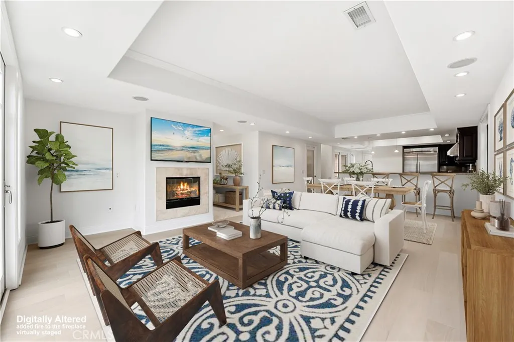 Digitally enhanced Living room