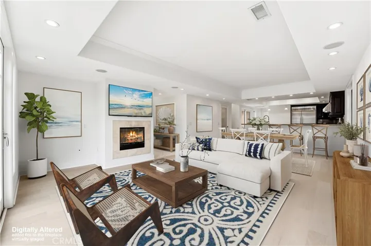 Digitally enhanced Living room