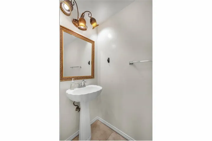 Upstairs Powder Room