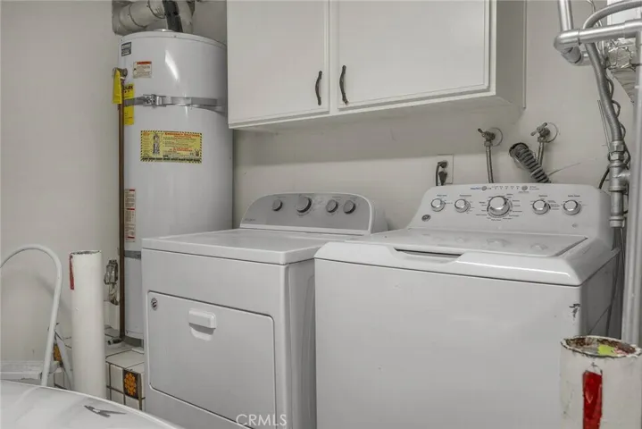 Washer & Dryer in Garage