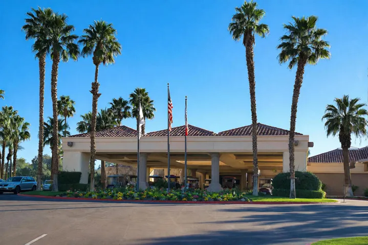 Front of Clubhouse Cleaned Up