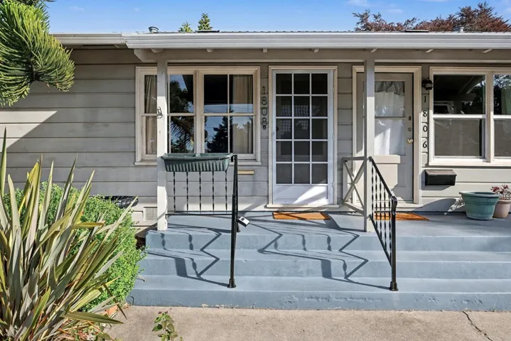 View of exterior entry