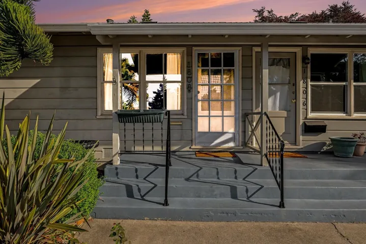 Entrance to property with covered porch