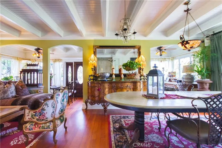 Downstairs main cottage Verandah