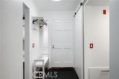 Bright and welcoming entryway.