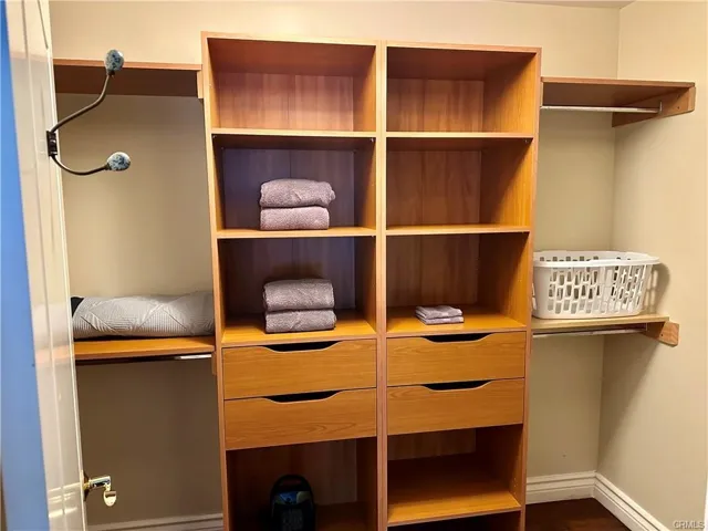 Large walk-in closet
