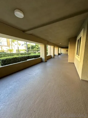 Outdoor hallway