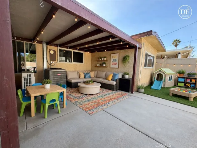 Virtually enhanced to show play area making KID friendly