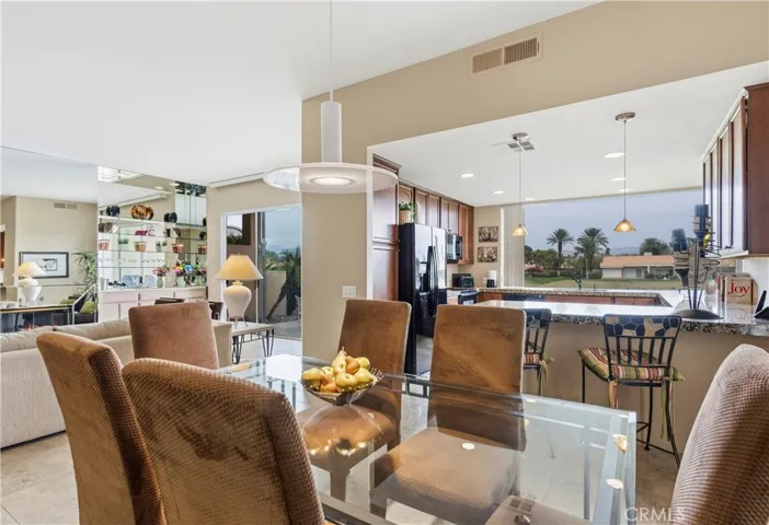 VIEWS!! Dining room open to Kitchen