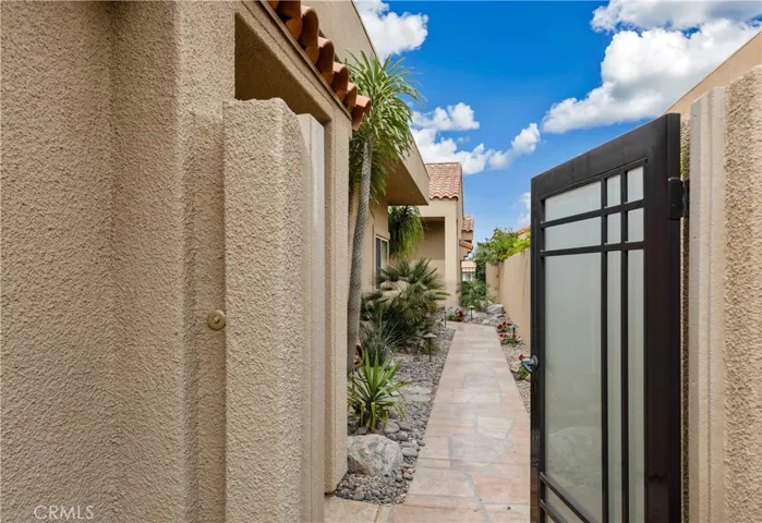 Professionally landscaped and custom gate