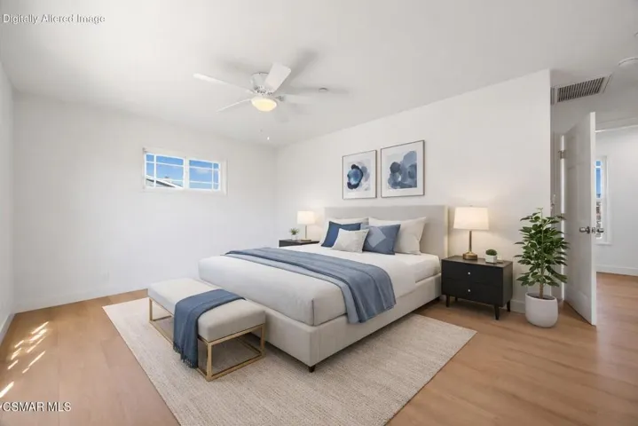 419 Primary bedroom staged