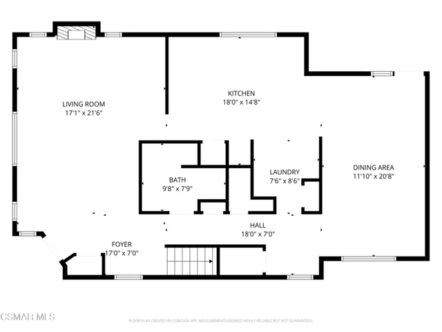 Front house 419 main floor