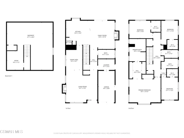 417 W. Norwood Pl back house all floors with basement