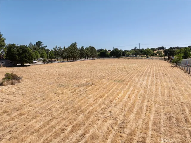 Mostly flat land.