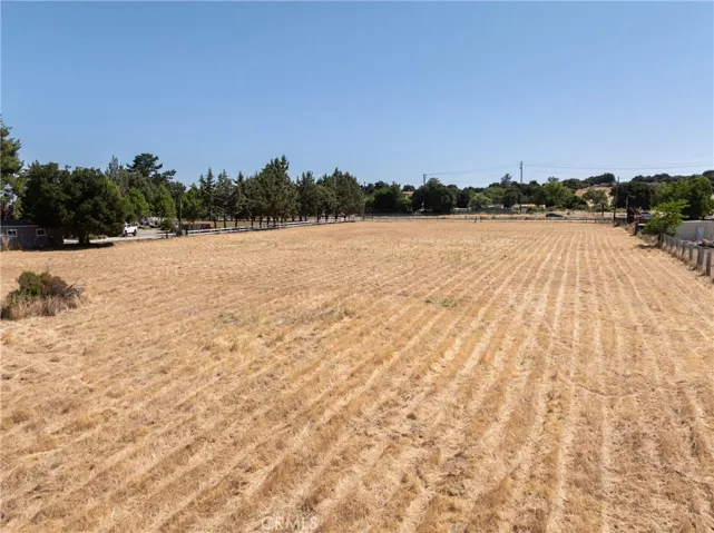 Mostly flat land.
