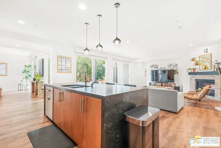 Kitchen looking to dining room