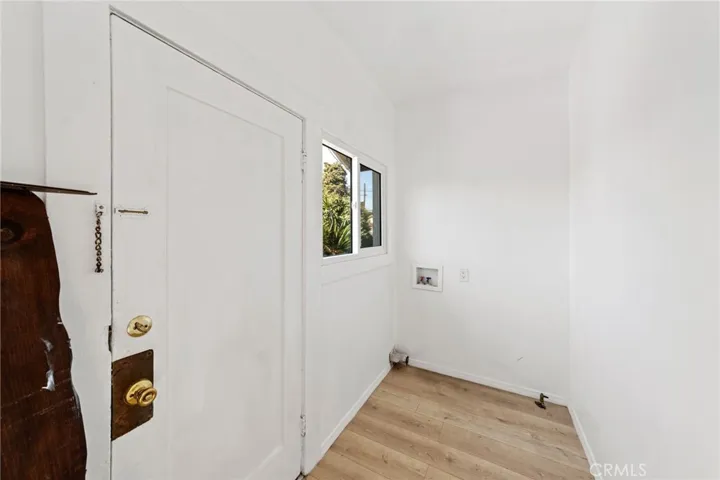 Laundry room & rear door